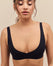 Hot Deep Plunge Mini Bra - Dark