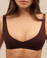 Hot Mini Cleavage Bralette - Espresso