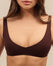 Hot Deep Plunge Mini Bra - Espresso