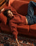 Cable-Knit Sweater - Terracotta