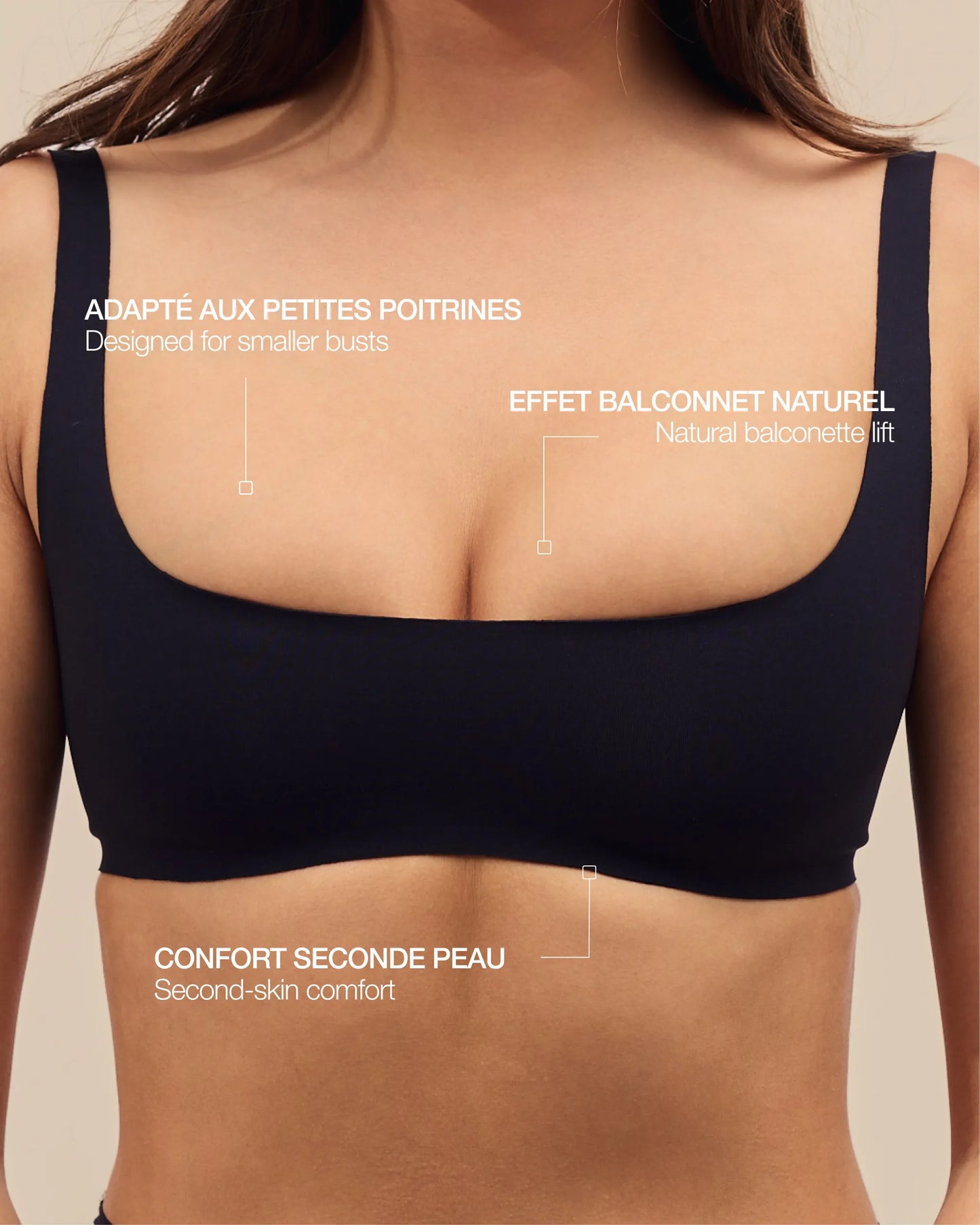 Brassière Repulpante Mini - Dark