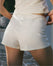 Pyjama Shorts - Off-White - Blooming Night