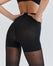 Collant Shorty Sculptant - Plumetis 40D