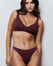 Tanga Invisible - Burgundy