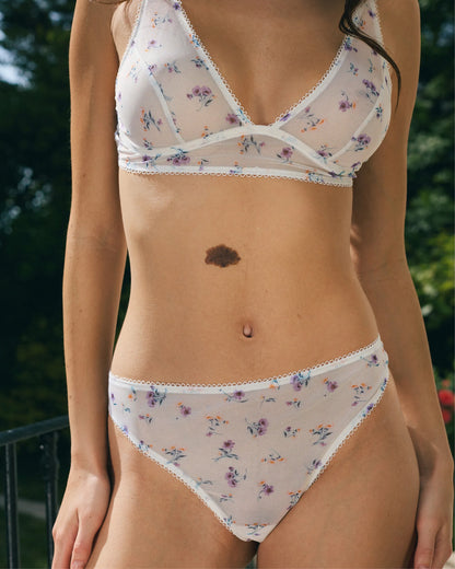 Tanga - Mesh Affair  Sweet Bloom