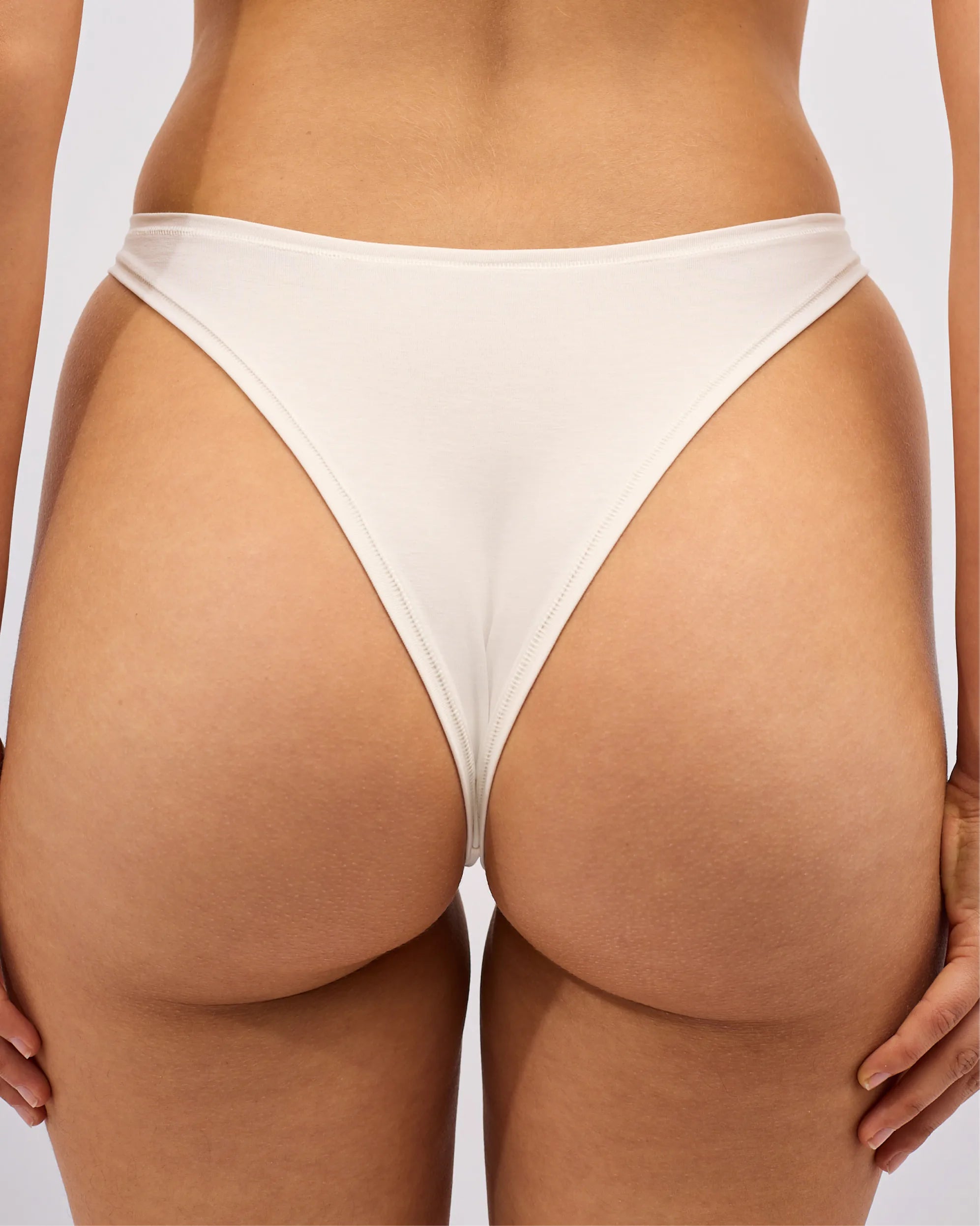Cotton Thong - Off White