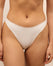 Cotton Lace Thong - Off White