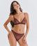 Brassière Deep V Soft Mesh - Grape