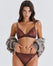 Brassière Deep V Soft Mesh - Grape