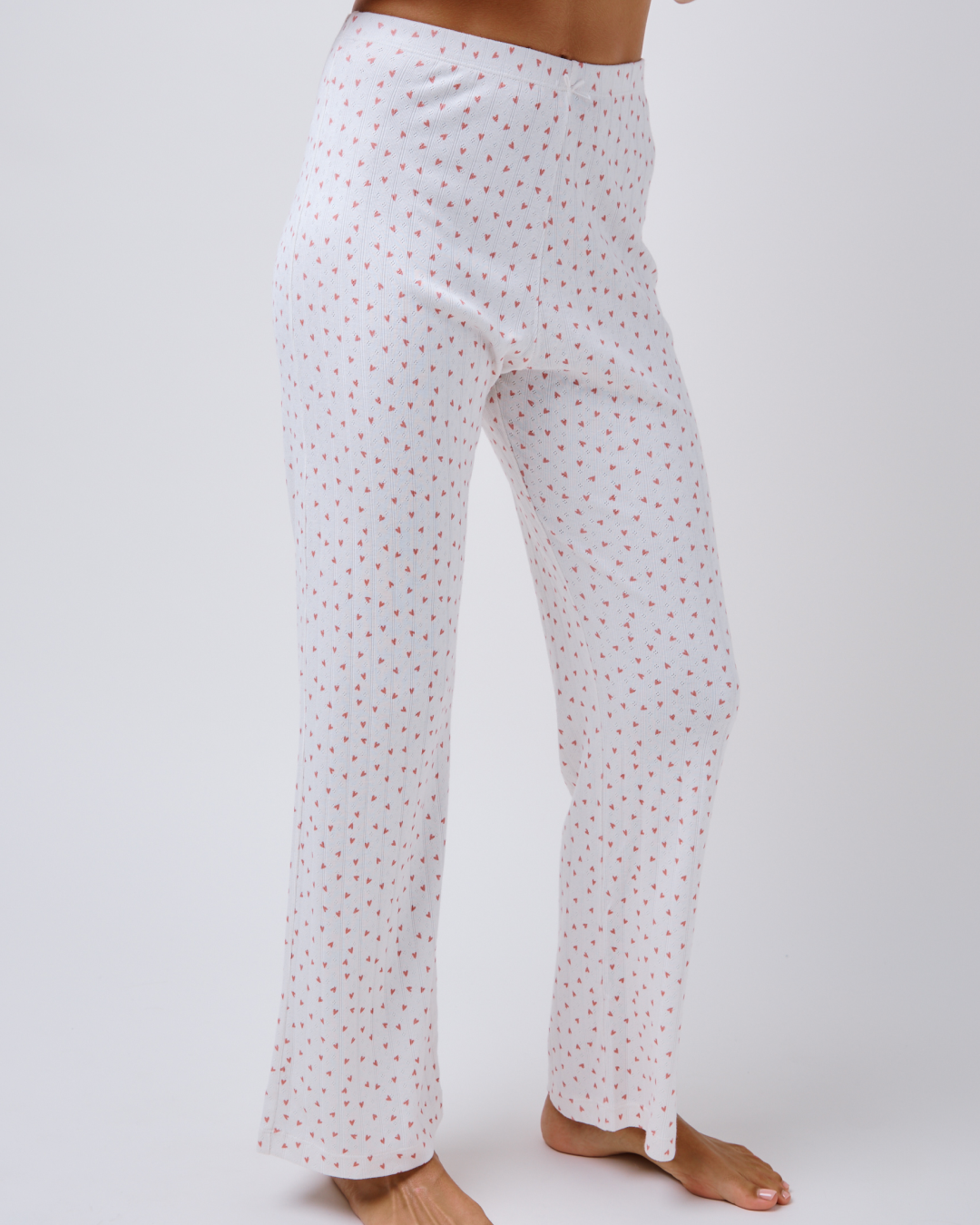Pointelle Pajama Pants - Love